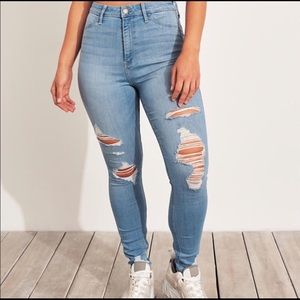 Hollister curvy ultra-high rise jean legging